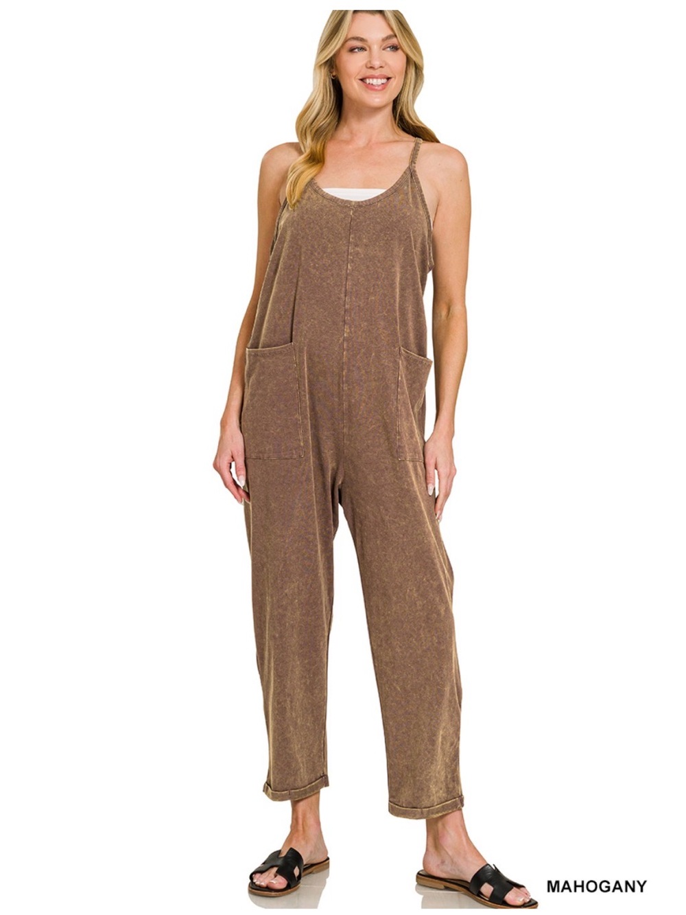 Zena Brown/Mahogany Jumpsuit